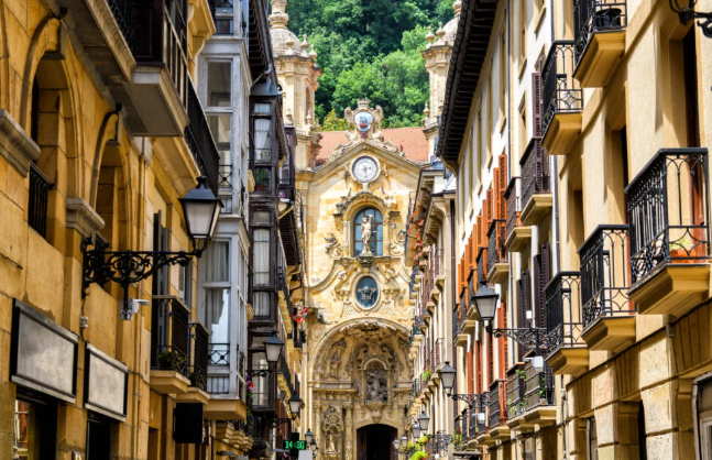 Parte Vieja de San Sebastián, vieille ville aux pintxos