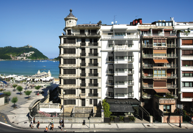 Hotel Niza San Sebastián, vue sur la Concha